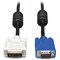 Tripp Lite 6FT DVI TO VGA MONITOR CABLE SHIELDED WITH RGB HIGH RESOLUTION DVI-A TO HD15 M/M P556-006 - alternate 2