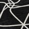 Homeroots 9' X 12' Black And Ivory Geometric Washable Indoor Outdoor Area Rug 612855 - alternate 4