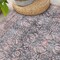 World Rug Gallery Vintage Inspired Machine Washable Non Slip Area Rug 2 ft x 3 ft Charcoal 6029CHARCOAL2X3 - alternate 6