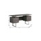 Homeroots 60" Taupe and Silver Computer Desk With Three Drawers 333368 - alternate 2
