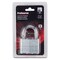 Prosource Padlock, Standard Shackle, 11/32 in Dia Shackle, 1-1/2 in H Shackle, Steel Shackle, Steel Body HD00016 - alternate 3