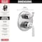Delta Kayra Two-Handle Monitor 14 Series Valve Trim with 6-Setting Integrated Diverter T24933 - alternate 3