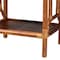 Bali & Pari Basile Marbled Tortoise Natural Rattan Display Shelf 268-14754-ZORO - alternate 7