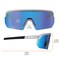 Ergodyne Matte Gray Frame High Contrast Ice Blue Mirror Lens Safety Glasses, High Contrast Mirrored Lens AEGIR-HCMI - alternate 5