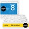 Simply 29.5x36x1 Merv 8, Pleated Air Filter, High Capacity, 6PK S-08-06-295361 - alternate 1