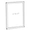 Azar Displays 11'' x 17'' Vertical/ Horizontal Snap Frame for Wall Display Only 300211-SLV-1PK - alternate 4