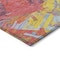 Homeroots 10' X 14' Blue Yellow Pink And Orange Abstract Washable Indoor Outdoor Area Rug 618537 - alternate 4