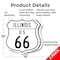Signmission Illinois Route Marker Shield Sign Us 66, 18 inch X 18 inch, Plastic Sign, 2PK SHI-P-2PACK-18-382 - alternate 5