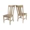 Whitewood Industries Set of Two Ava Dining Chairs, Honey CI97-13P - alternate 4