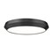 Z-Lite Quasars Matte Black 1 Light Flush Mount 7701F20-MB-LED - alternate 1