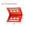 Mytee Products 80Pcs Orange 4inx6in Flatbed Corner Edge Protectors w/ Carrying Case for Straps, 4PK PCP-20PACK-ORANGEx4 - alternate 6
