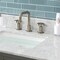 Kingston Brass Widespread Bathroom Faucet with Push Pop-Up Drain, Brushed Nickel KS142RXBN - alternate 3