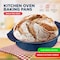 Bakkenamster BAKKEN Kitchen Baking Pan Set, Oven Safe Tray, Up To 450 Deg F, 8PK BKBSBLUE88 - alternate 5