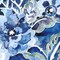 Homeroots Set Of Four Indigo Ornament II Gold Framed Print Wall Art, 4PK 416776 - alternate 3