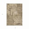 Homeroots 5' X 8' Brown And Beige Abstract Washable Indoor Outdoor Area Rug 609209 - alternate 6