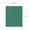 Kaboom Case of Green Paper Pocket Folders, 11.75"x9.5", Twin Pockets hold 25 sheets each, 11 pt tag board, PK250 50122cs - alternate 3