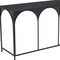 Homeroots 50" Black Steel Frame Console Table 668872 - alternate 4