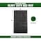Boomerang Rubber Mat, Black, Unfinished, Rubber TM420BAGGED - alternate 3