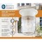 Boston Harbor Porch Light, 120 V, 60 W, Steel Fixture, White Fixture HV-66919-WH-3L - alternate 2