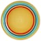Gibson Home Rainbow 12 Piece Stoneware Dinnerware Set in Yellow Multi 136585.12 - alternate 4