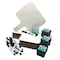 Flipside Rectangular Dry Erase Answer Paddle + Marker + Student Eraser - Class Pack of 12 Sets 10041 - alternate 1