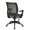 Office Star Products EM Series Screen Back Task Chair, Grey EM51022N-2 - alternate 3