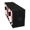 Deejay Led Two 8-in Woofers plus Two Tweeters Red Empty Chuchera Speaker Enclosure D8T2RED - alternate 6