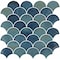 Daltile Miramo 3'' Ceramic Fan Wall Mosaic, 10PK MR47FAN3MBMSGL - alternate 5