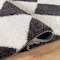 World Rug Gallery Diamond Pattern Shag Area Rug 2 ft x 3 ft Anthracite WR123ANTHRACITE2X3 - alternate 5
