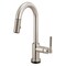 Brizo Litze Smarttouch Pull-Down Prep Faucet with Arc Spout, Knurled Handle Stainless 64943LF-SS - alternate 2