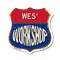 Signmission Wes's Workshop, 12 Inch X 12 Inch, Plastic Sign SHI-P-12-489-WES - alternate 1