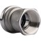Quickfitting 1'' Push-to-Connect x 1'' FNPT Stainless Steel Straight Female Adapter SS832FR - alternate 3