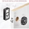 Wrightmaster 5 in 1 Corded Aluminum Smart Lock Deadbolt with App Biometric, IC Card, Keyless Entry Door Lock wit ZR-F502B - alternate 3