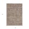 Homeroots 3' X 5' Brown Geometric Washable Indoor Outdoor Area Rug 607482 - alternate 5