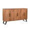 Homeroots 69" Brown Solid Wood Live Edge Sideboard with Six Doors 634312 - alternate 7