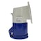 Walther-Werke Pin and Sleeve Receptacle, 60A, 3Ã¸Y 120/208 or 230, 3 Phase, 3 Pole, Blue, NEMA Not Rated 564509 - alternate 5
