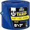 Boen All Purpose Tarp, 5 ft x 7 ft, 5 Mil, Blue, Polyethylene BT-57 - alternate 1
