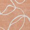 Homeroots 9' X 12' Salmon And Ivory Abstract Washable Indoor Outdoor Area Rug 597521 - alternate 8