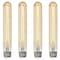 Bulbrite LED Filament 5w Dimmable 7.5 Inch T9 Light Bulb (E26) Base - 2100K (Amber Light), 250 Lumens, 4PK 862770 - alternate 1
