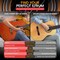 Pyle Steel String Acoustic Guitar Kit, 4/4 Full Size Cutaway All-Wood Guitarra Acustica with Premium PGSTGR007LB - alternate 3