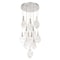 Euf Jateo, Chandelier, 16-Light, 24", Polished Nickel, Clear Glass 50102-013 - alternate 5