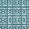 Homeroots 9' X 12' Teal Blue And Ivory Geometric Washable Indoor Outdoor Area Rug 613811 - alternate 4