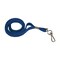 Advantus Deluxe Lanyard with J-Hook, Navy Blue, 24PK 75426 - alternate 1