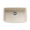 Blanco Valea SILGRANIT 27in Single Bowl Undermount Kitchen Sink - Soft White 443090 - alternate 1