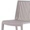 Homeroots Set of Two Taupe Heavy Duty Plastic Outdoor Stacking Accent Chairs, 2PK 565228 - alternate 6