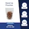 Sealer Sales 7" x 12" + 4" Clear Stand Up Pouch, 250pcs, 250PK STP-16Z-400B - alternate 3