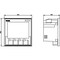 Siemens display DSP800 accessory for: 1 to 8 units 3VA6 breaker 3VA9977-0TD10 - alternate 2