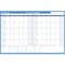At-A-Glance Undated Horizontal Erasable Wall Planner, 36 x 24, White/Blue Sheets, Undated, 30/60-Day PM233-28 - alternate 1