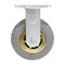 Vestil Flat-Free Rigid Caster 6 In. Diameter x 2 In. Width 617 Lb. Capacity Dark Gray/Gold CST-VE-6X2FF-R - alternate 4