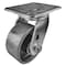 Hyw Products Heavy Duty Caster 4in Steel Wheel, Swivel 40-40S-A1-SS - alternate 1